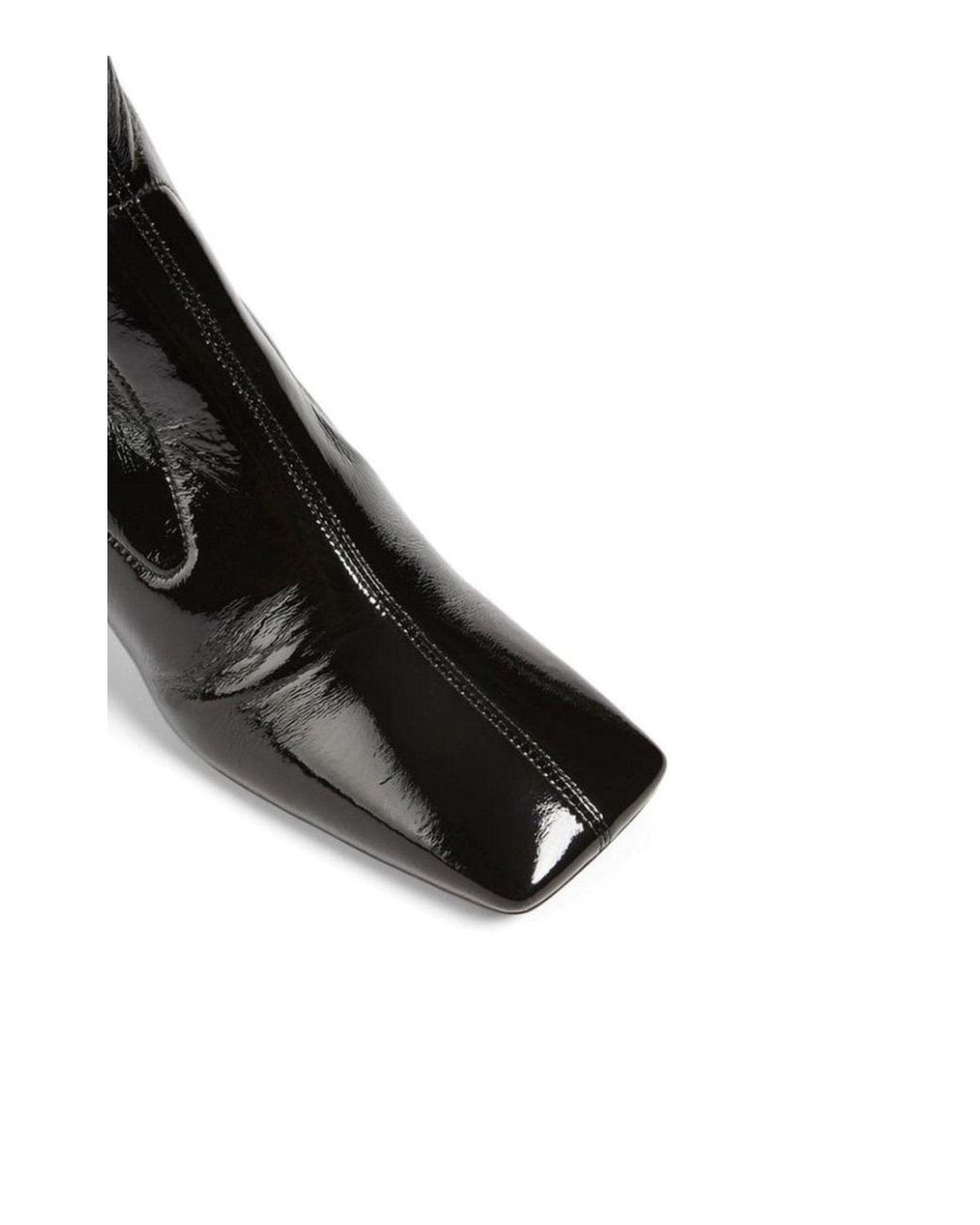 Prada Black Тechnical Patent Leather Ankle Boots