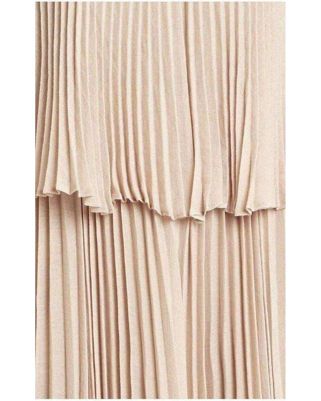 BCBGMAXAZRIA Natural Joelle Parfait Dress