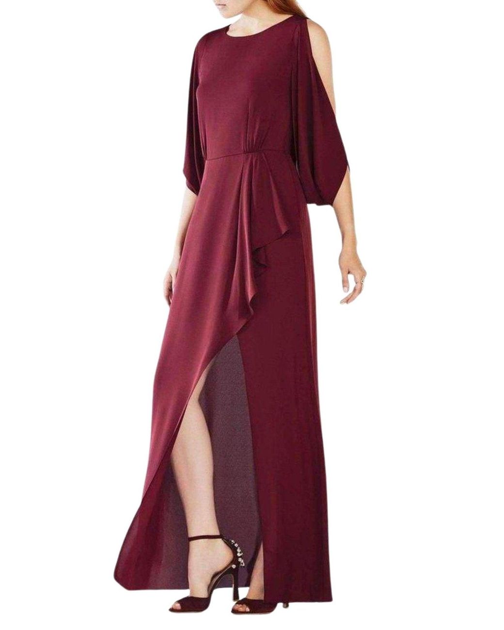 BCBGMAXAZRIA Cornelia Embroidered Sequin Gown