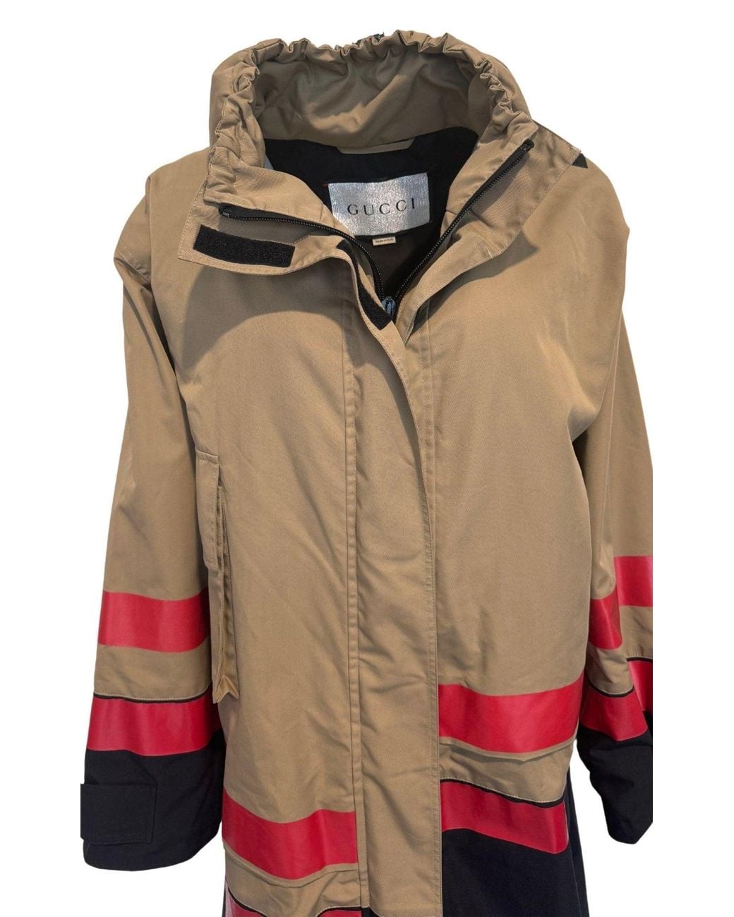 Gucci Orange X Balenciaga The Hacker Technical Cotton Twill Parka