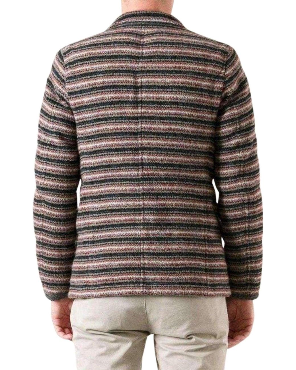 Junya Watanabe Gray Duvetica Padded Multi Colored Button Up Jacket M for men