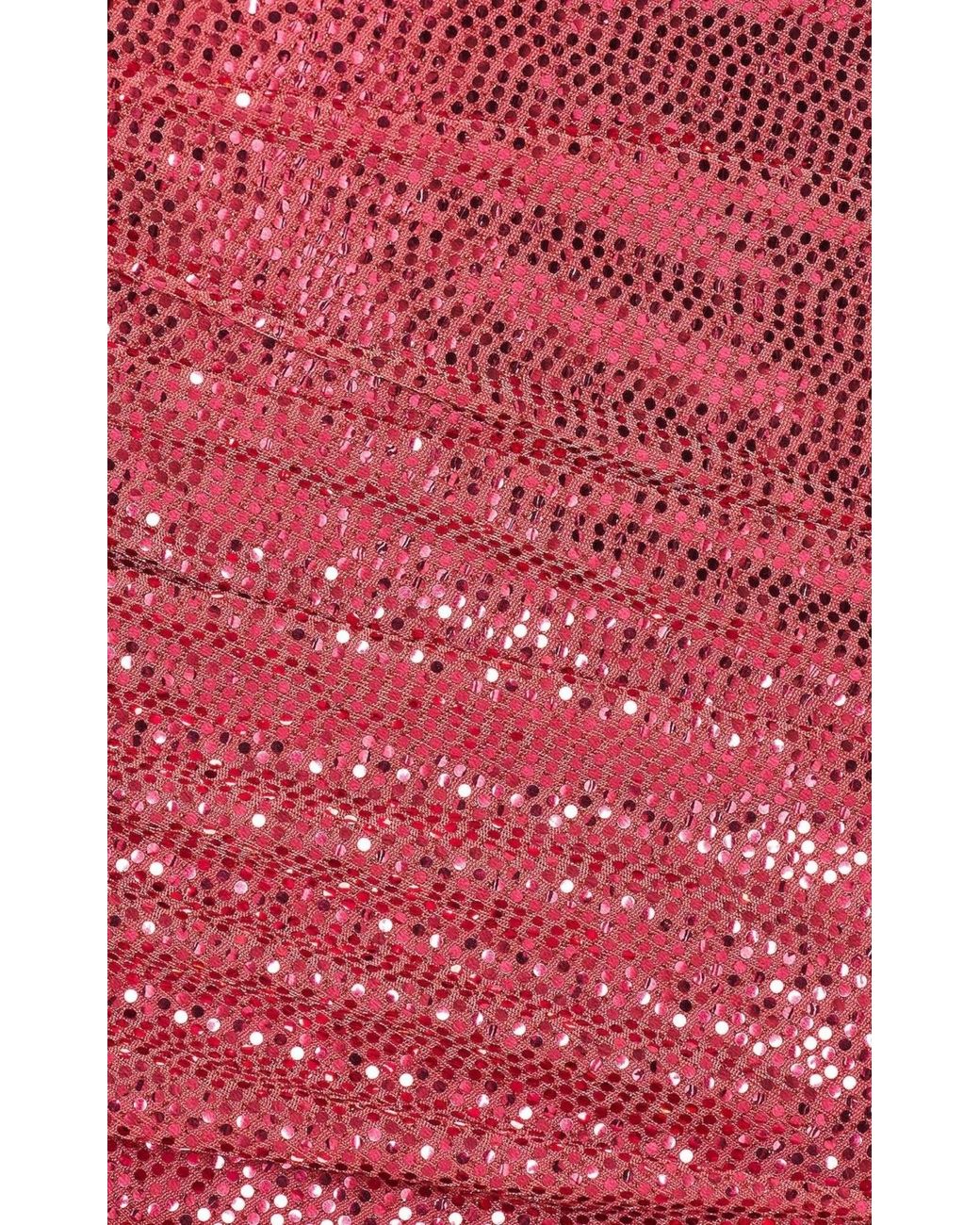 Alexandre Vauthier Red Sequin-embellished Mini Dress