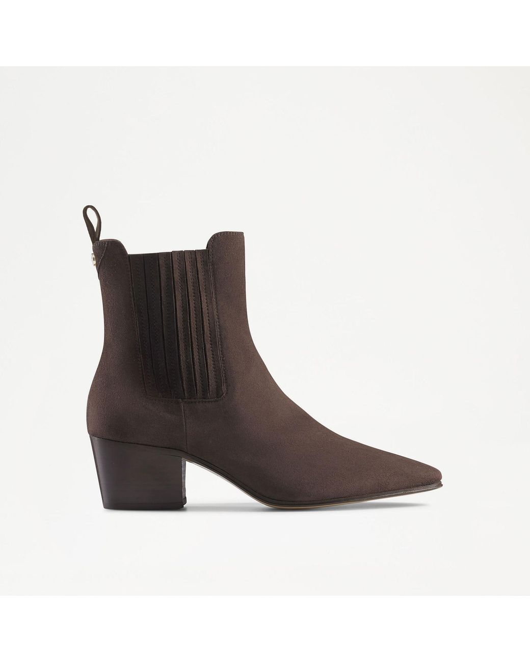 Russell Bromley Desert Covered Women s Gusset Western Boots Brown Suede Lyst UK