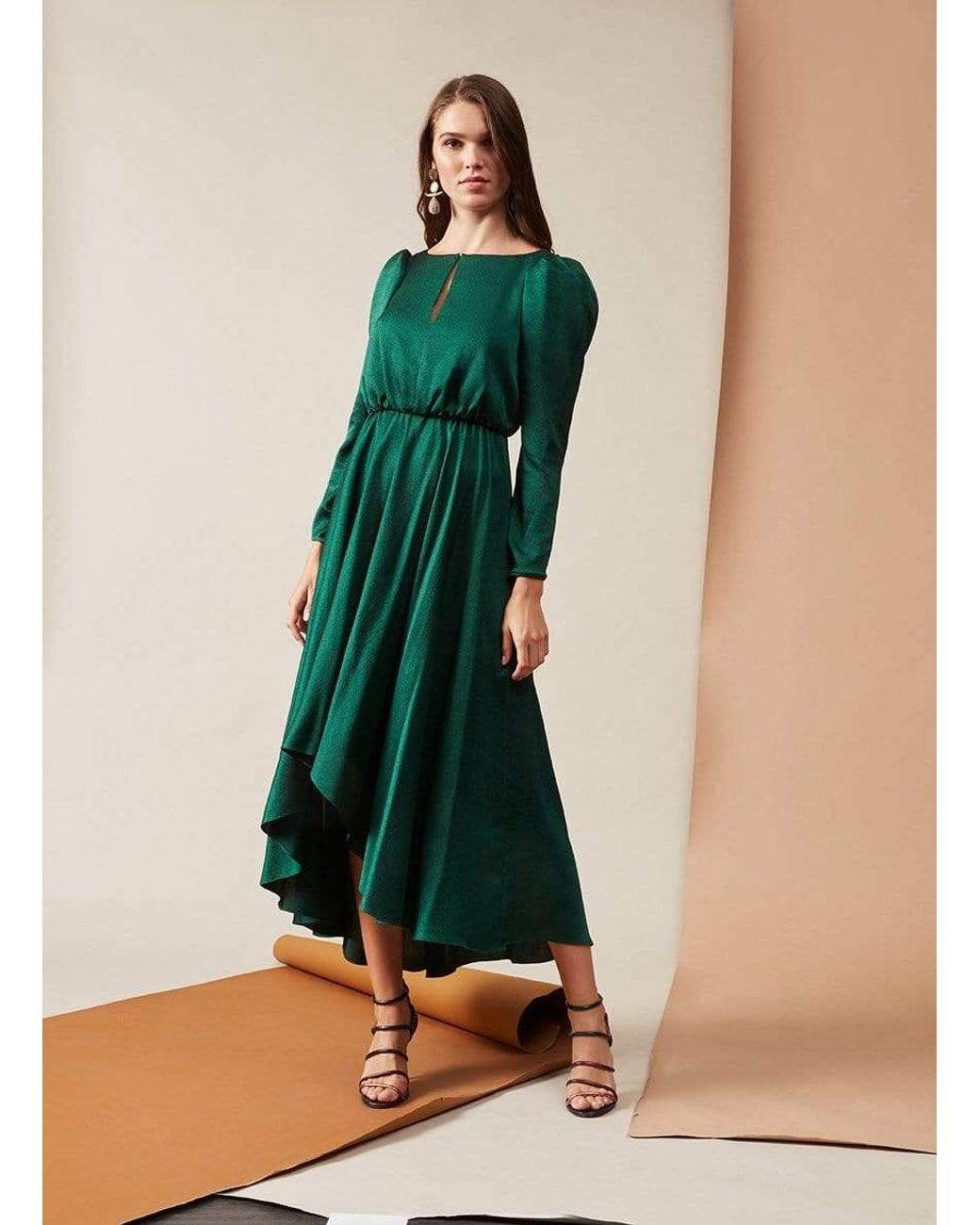 Sachin u0026 Babi Willah Dress in Green | Lyst