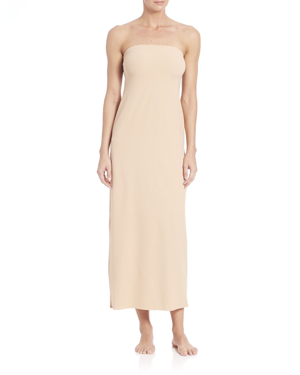 Commando Synthetic Strapless Maxi Slip 