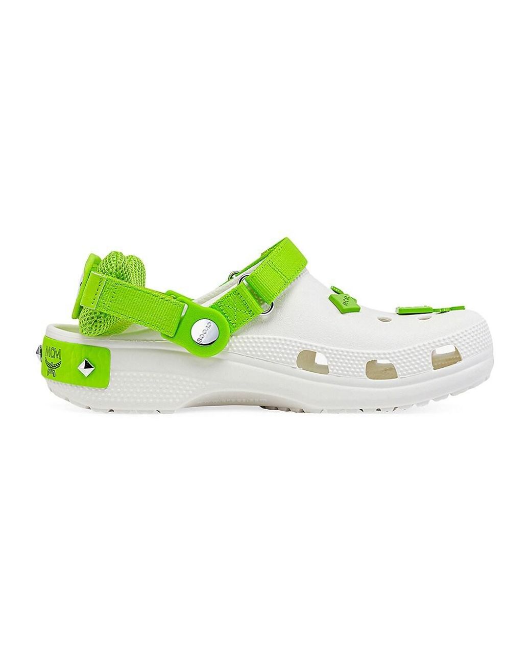 MCM X Crocs Clog Sandals in Green for Men | Lyst