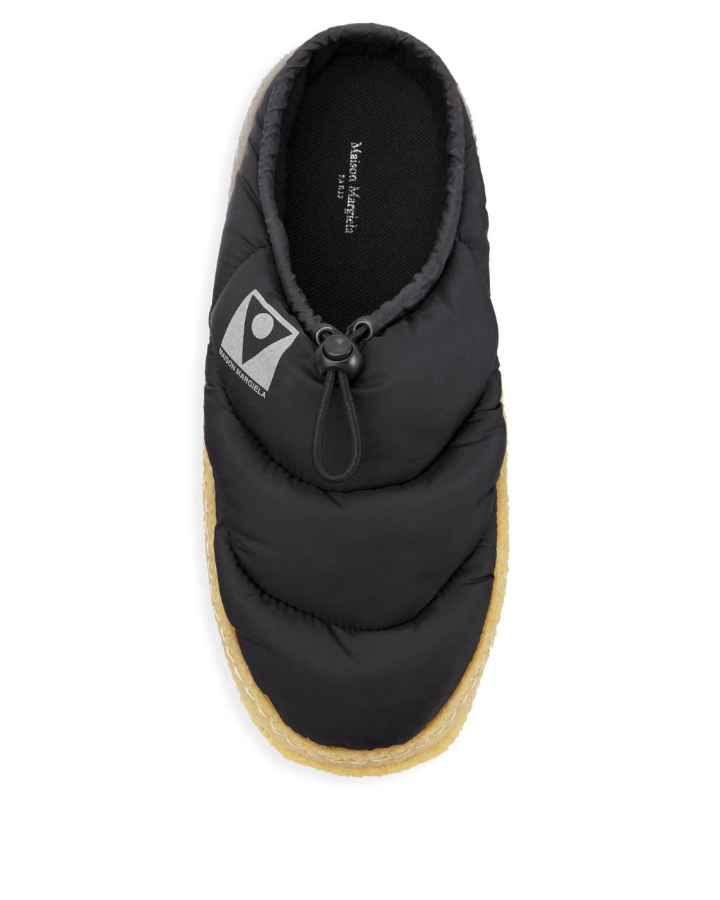 Maison Margiela Synthetic Puffer Slide Slipper in Black for Men | Lyst