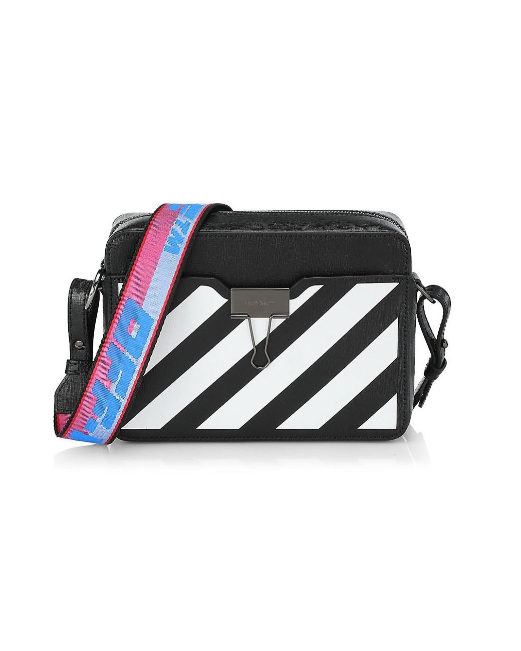 Off-White diagonal stripe crossbody bag – EXCHANGE