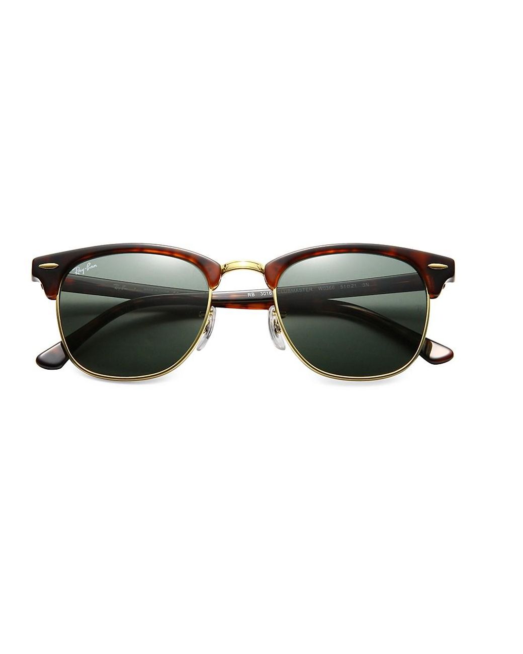 Ray Ban Rb3016 51mm Classic Clubmaster Sunglasses Lyst Ray Ban Rb3016 51mm Classic Clubmaster Sunglasses Lyst