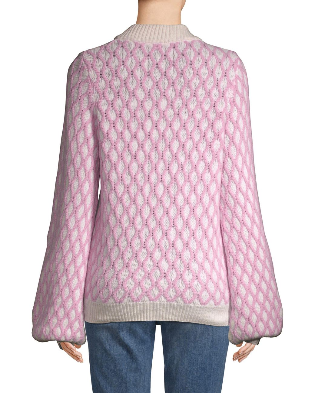 Stine Goya Carlo Cable Knit Wool-blend 