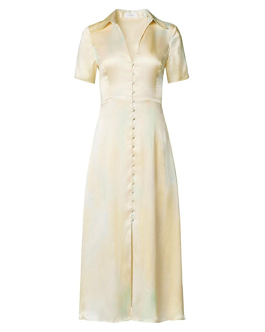 Equipment Balisa Silk Mididress in Natural Lyst