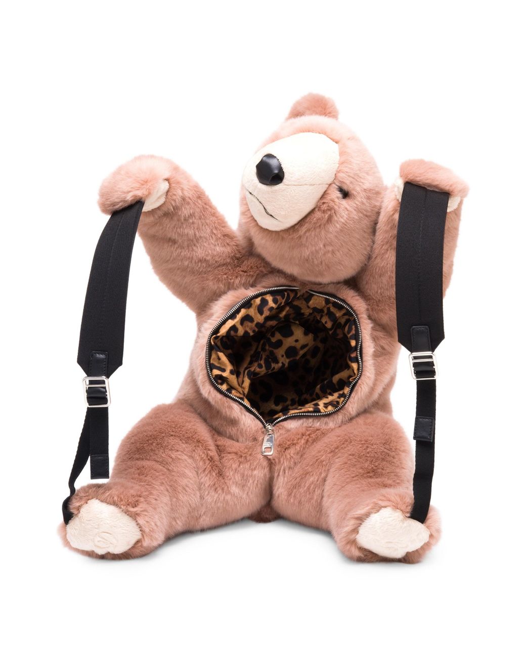 Dolce & Gabbana Faux Fur Teddy Bear Backpack | Lyst