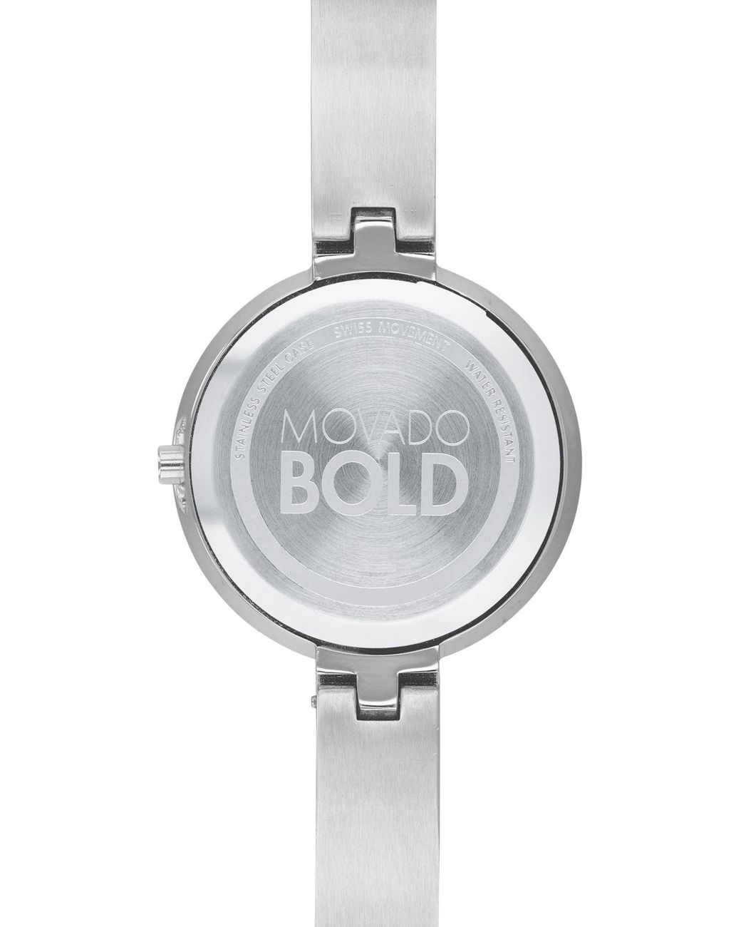 Movado Bold Ion Plated Stainless Steel Bangle Watch In Blue Lyst