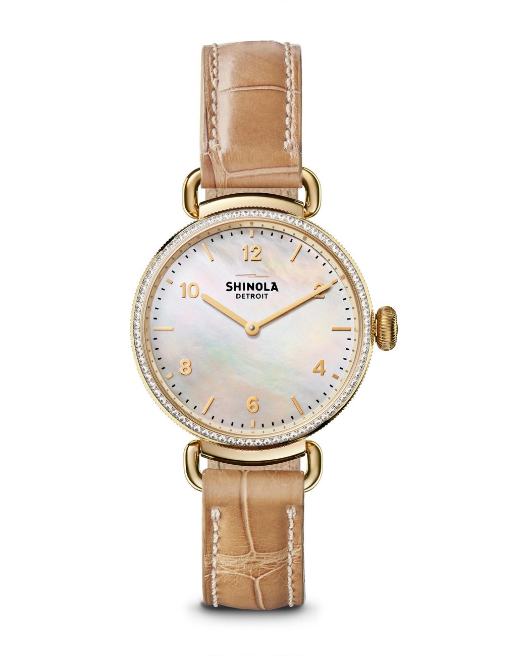 shinola diamond watch