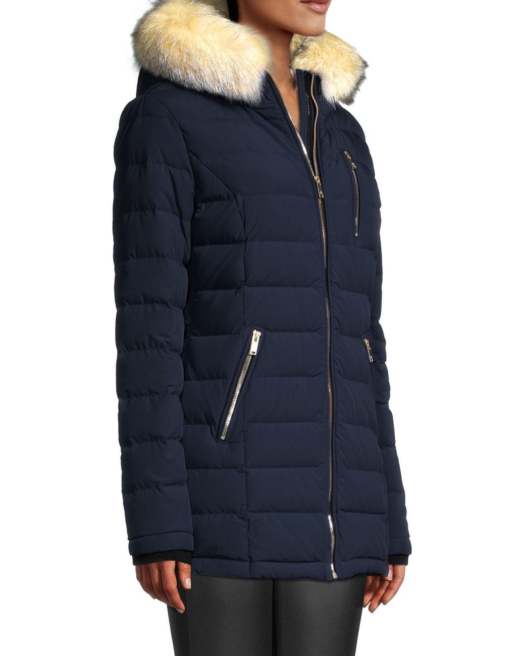 roselawn 2.0 down jacket with fur hood