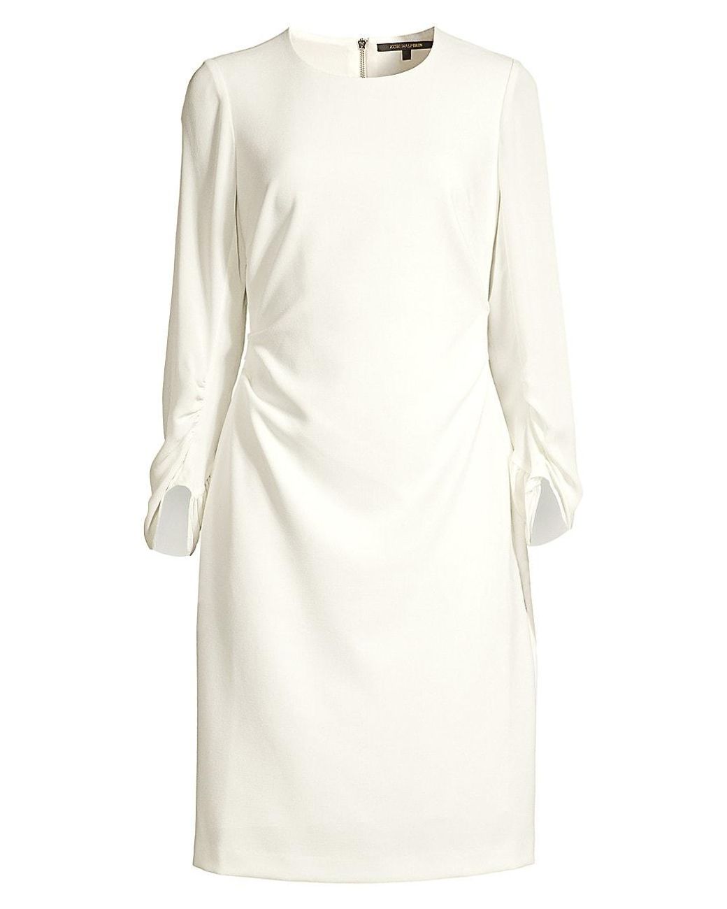 Kobi Halperin Synthetic Drew Sheath Dress in Ivory (White) | Lyst