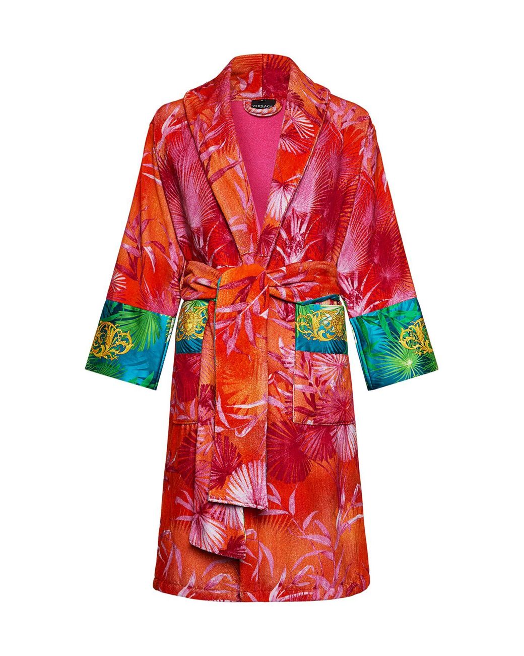 versace jungle print robe