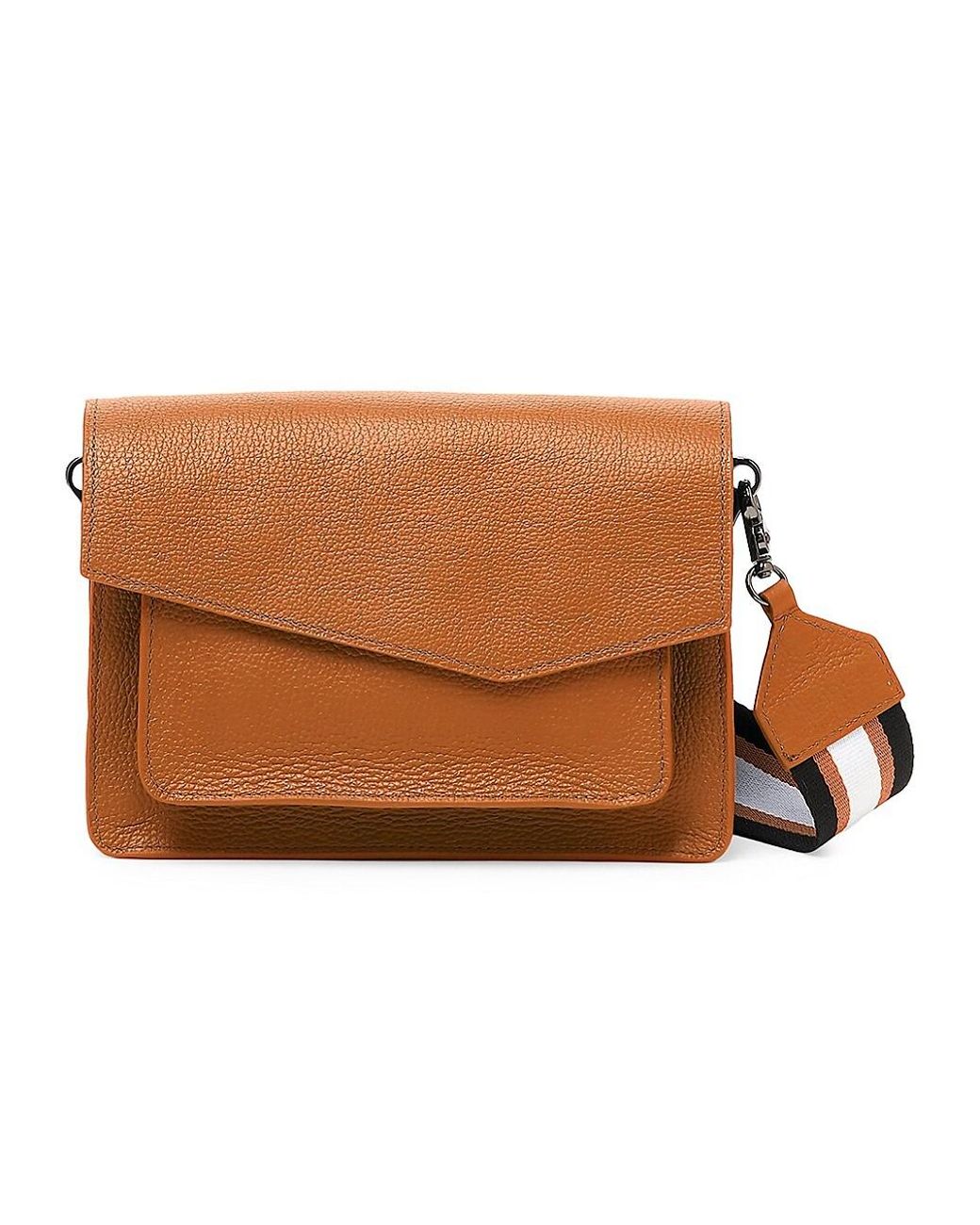 Botkier Cobble Hill Leather Crossbody Bag in Brown Lyst