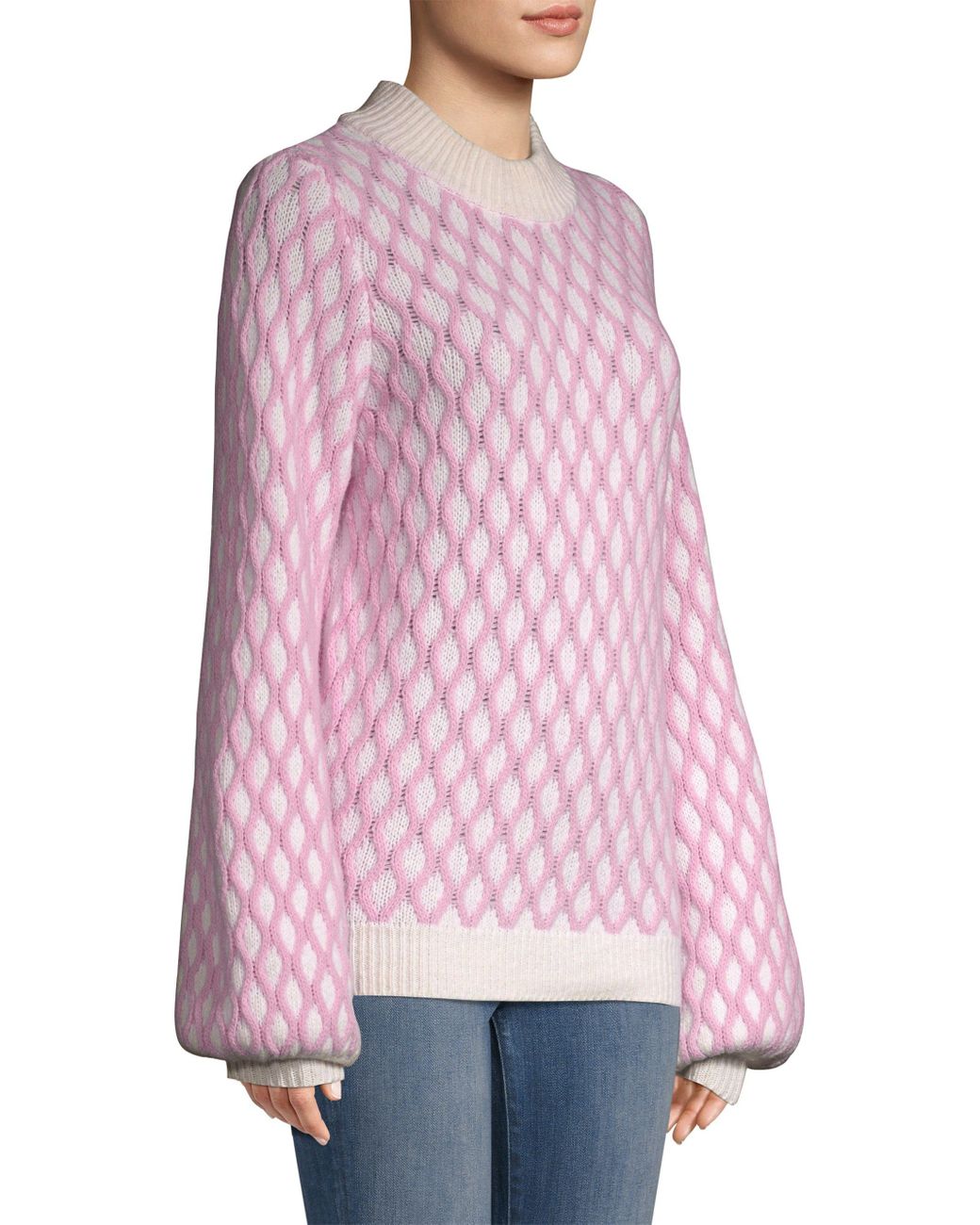 Stine Goya Carlo Cable Knit Wool-blend 