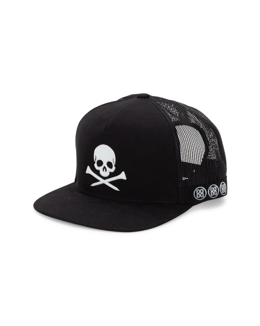 G/FORE Skull Trucker Hat in Black for Men Lyst