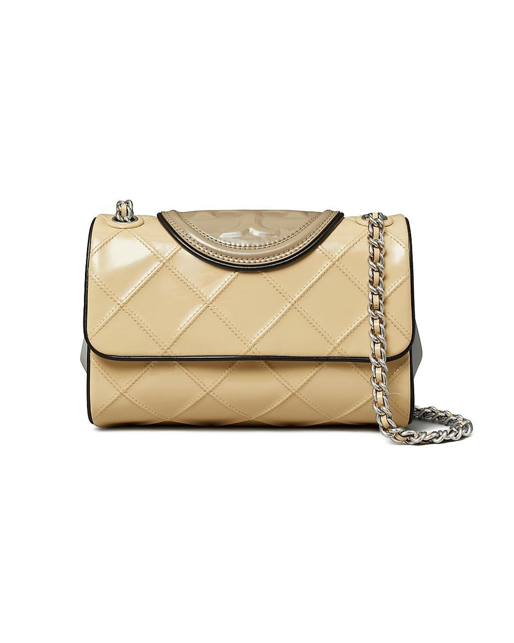 Tory Burch Quilted Leather Fleming Soft Mini Convertible Shoulder