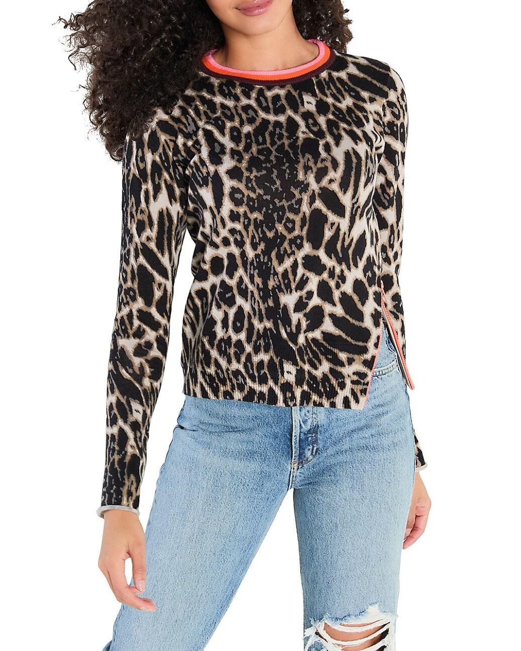 Lisa Todd Animal Instincts Sweater in Black | Lyst
