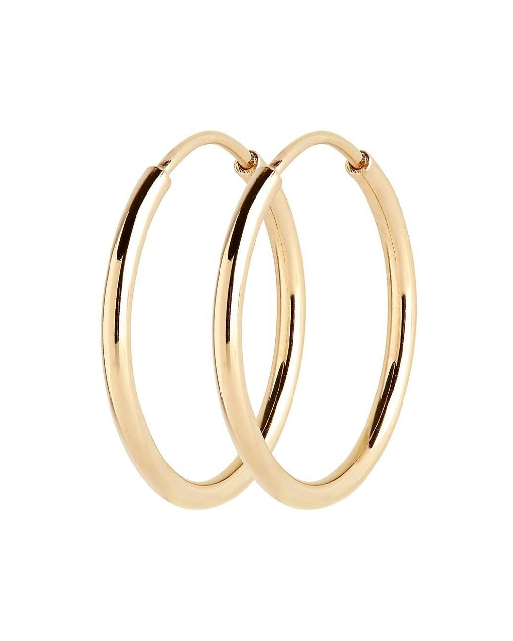 Maria Black Señorita 25 22k-gold-plated Hoop Earrings in Metallic | Lyst