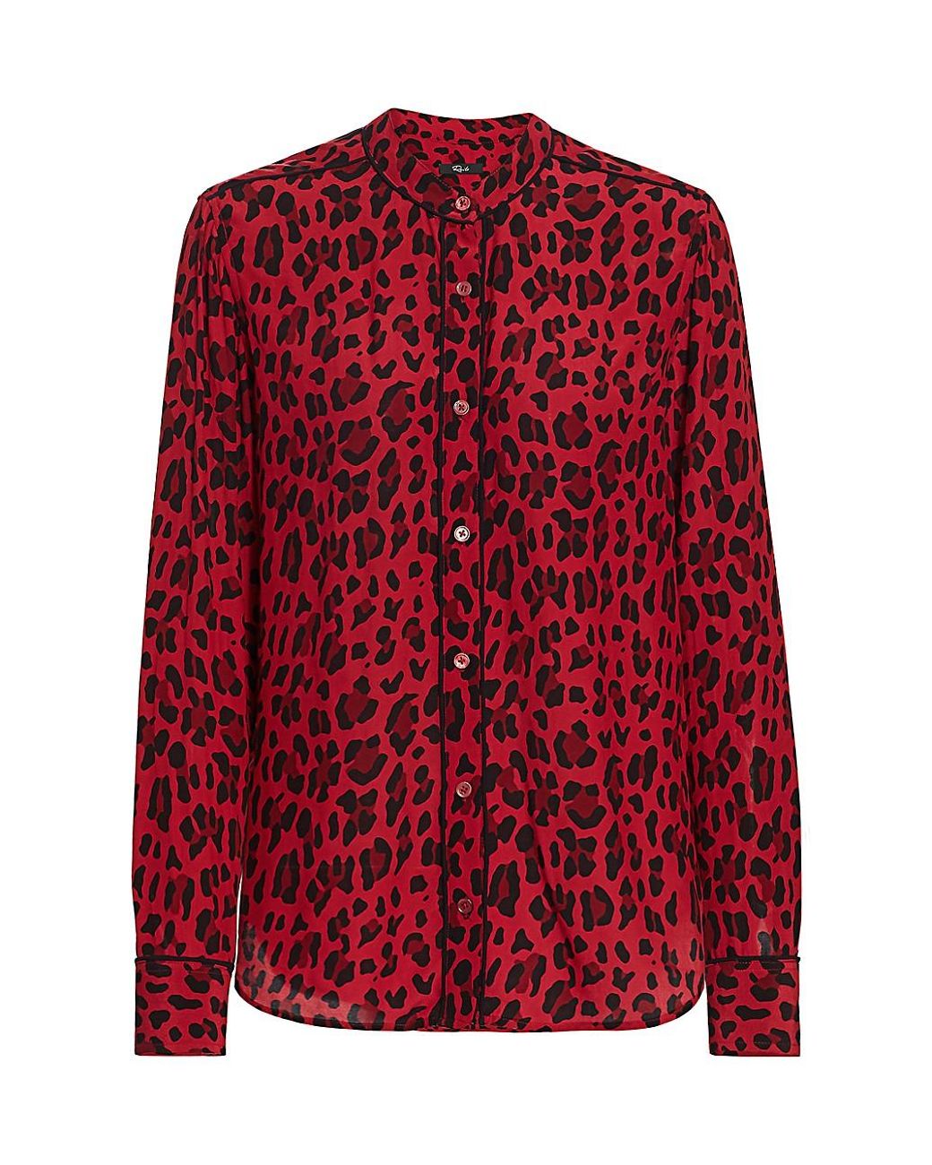 red leopard print shirts