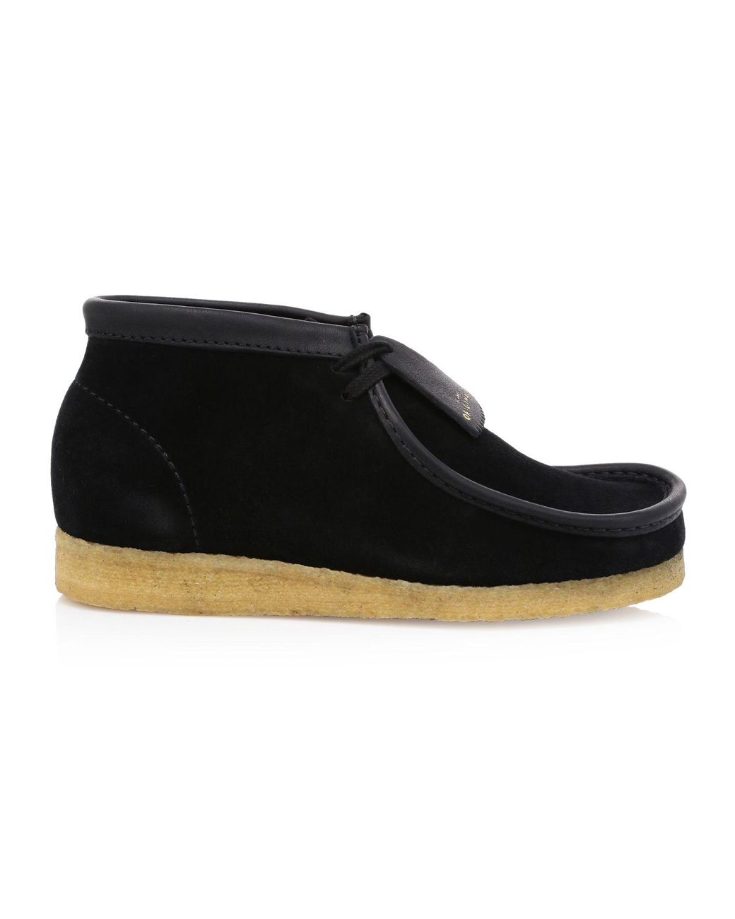 black suede wallabees mens