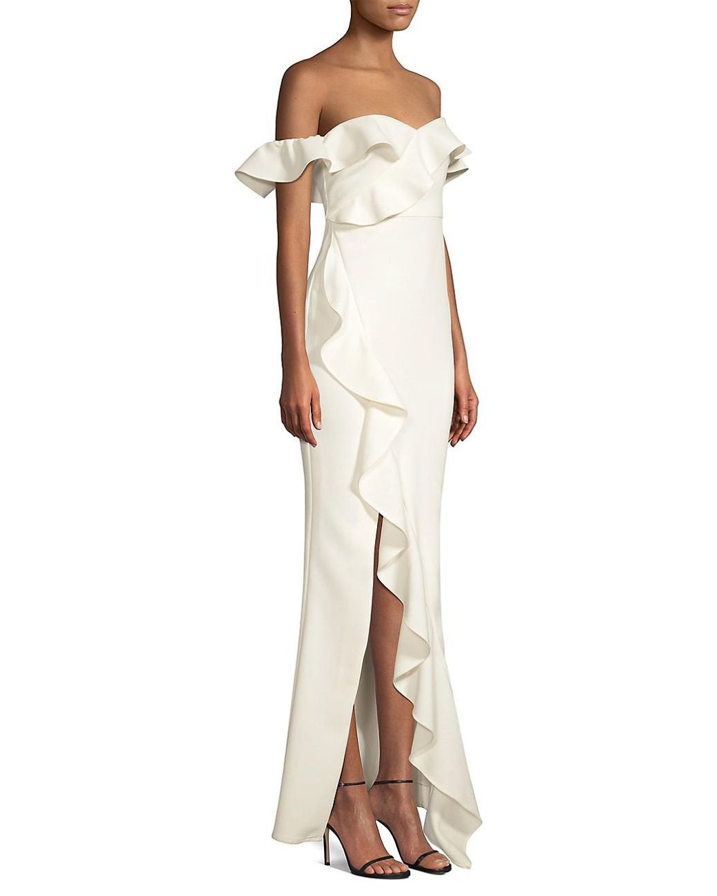 likely ruffle dress