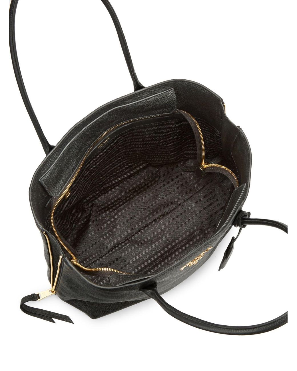 daino side zip leather shopper