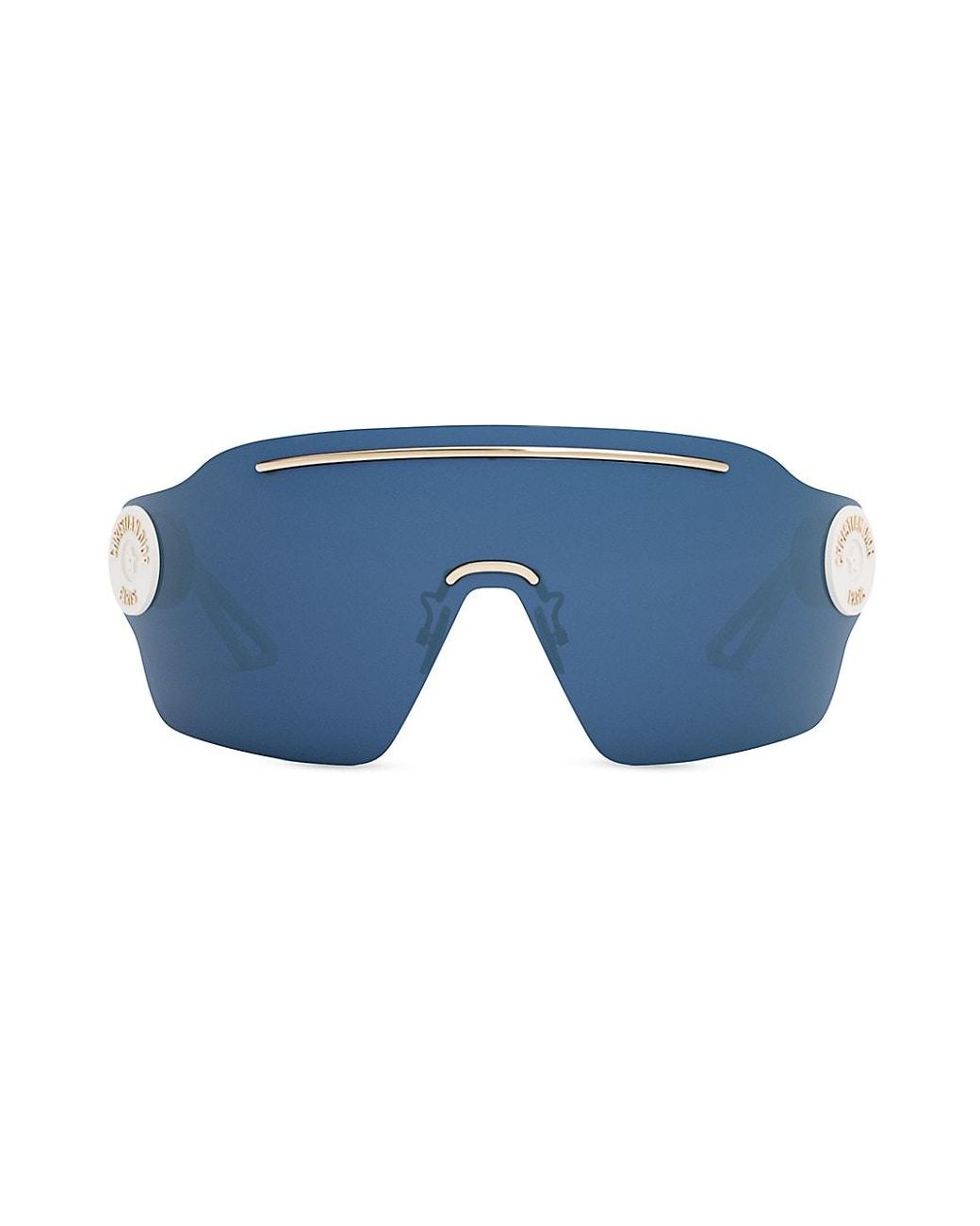 Dior Pacific M1u 142mm Shield Sunglasses in Blue Lyst