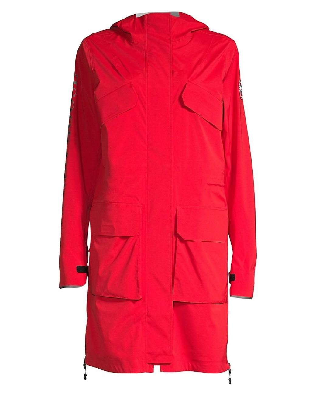 Canada Goose Goose Seaboard Waterproof Rain Jacket in Red - Lyst