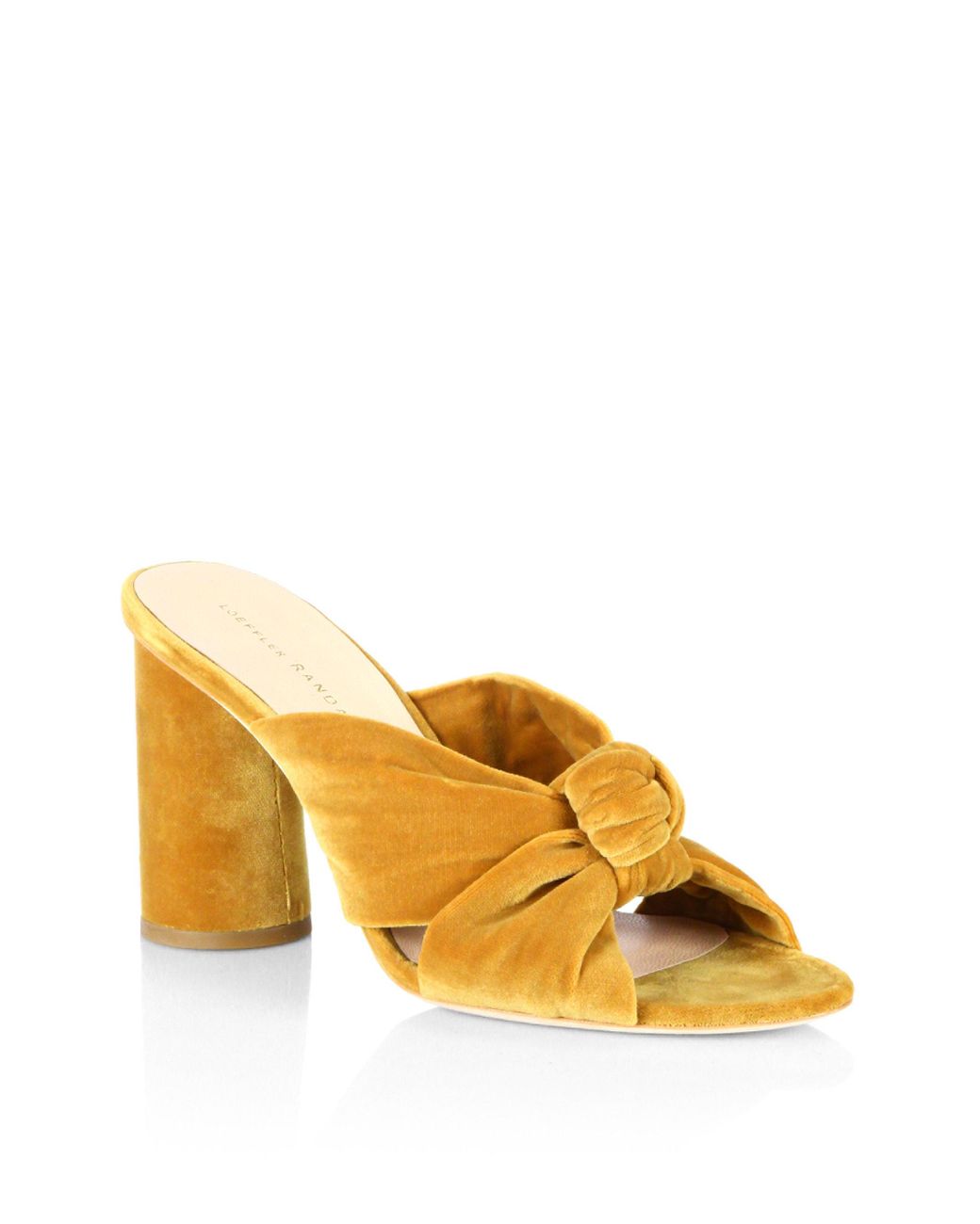 marigold yellow heels