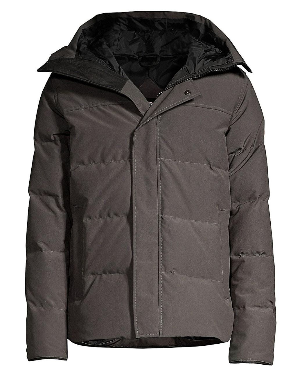canada goose men's macmillan parka black