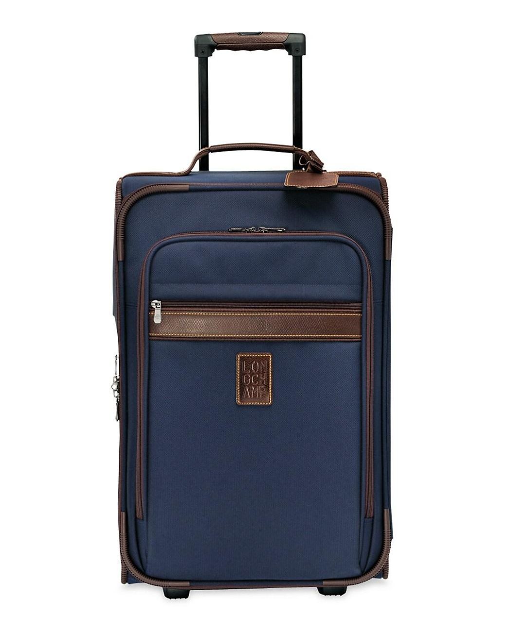 Longchamp Boxford Canvas & Leather Travel Bag - Blue