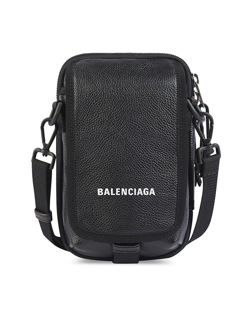 Balenciaga Explorer Small Crossbody Pouch in Black for Men Lyst