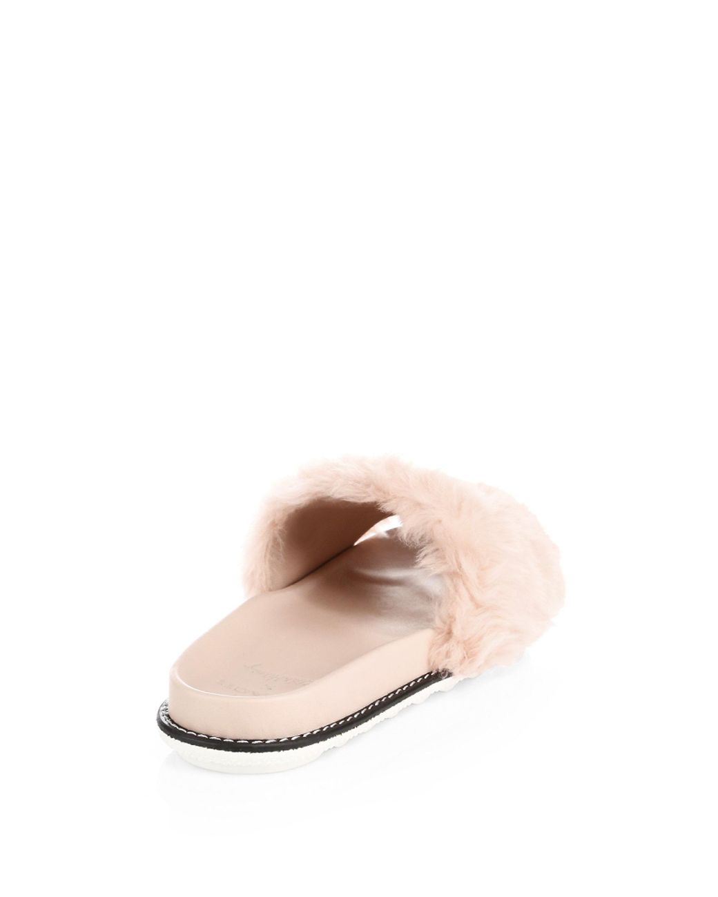 coach fuzzy slides
