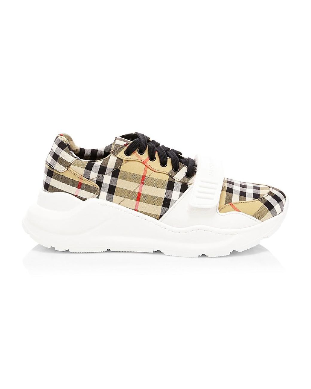 Burberry Cotton Regis Chunky Sneakers - Save 40% - Lyst