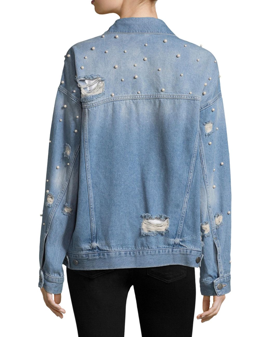 free people sunday funday denim jacket