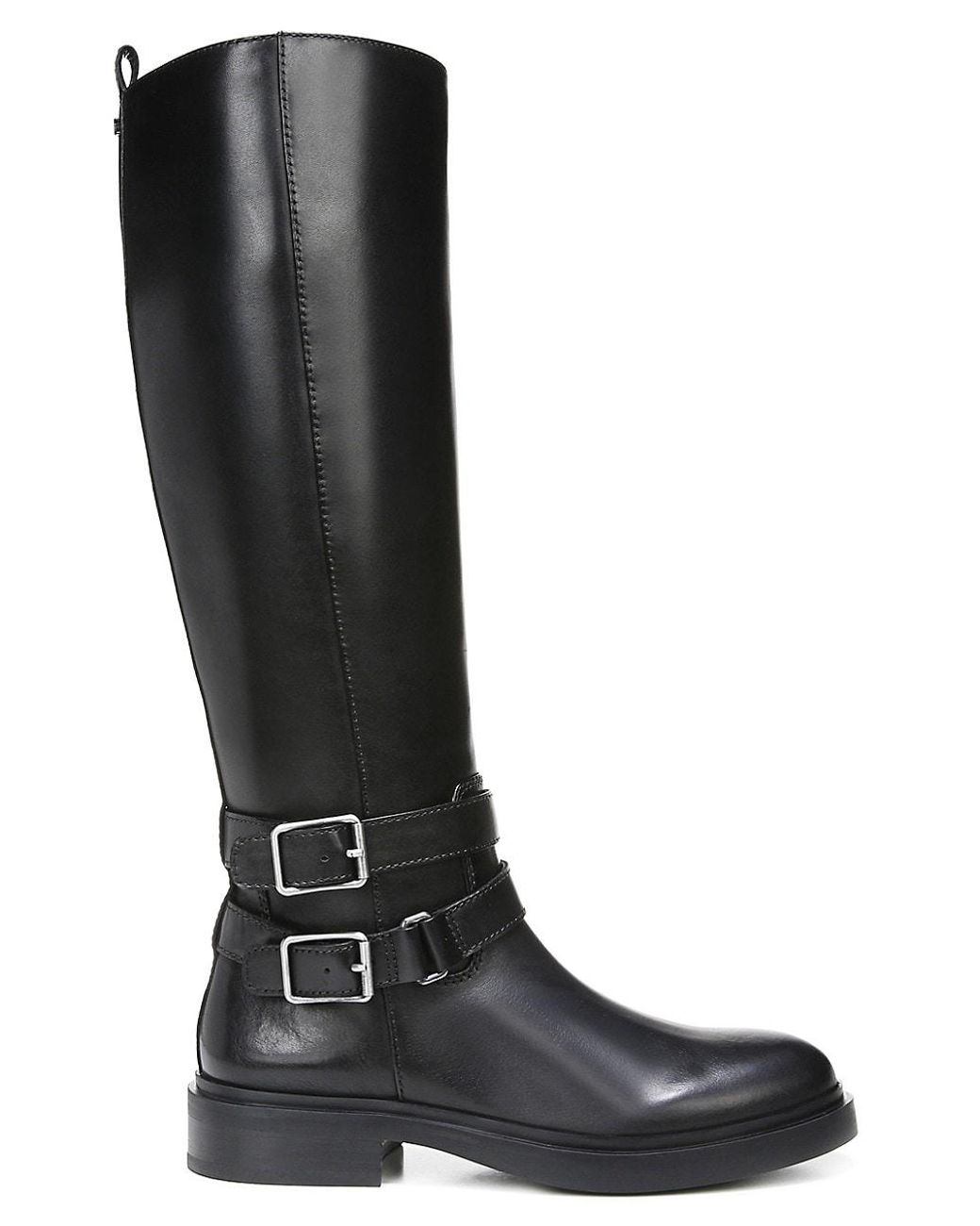 Sam Edelman Freda Leather Riding Boots in Black Lyst