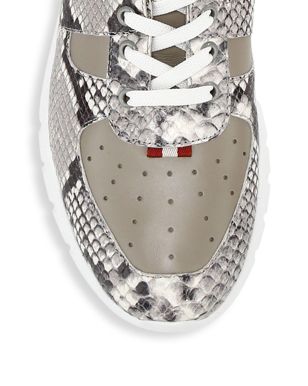 bally snake sneakers