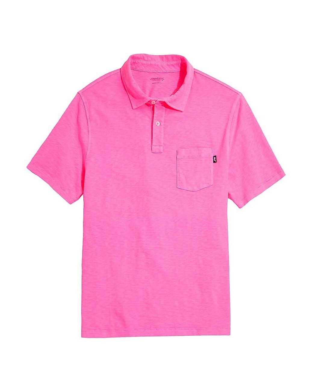 Vineyard Vines Cotton Island Garment-dyed Polo Shirt in Pink for Men | Lyst