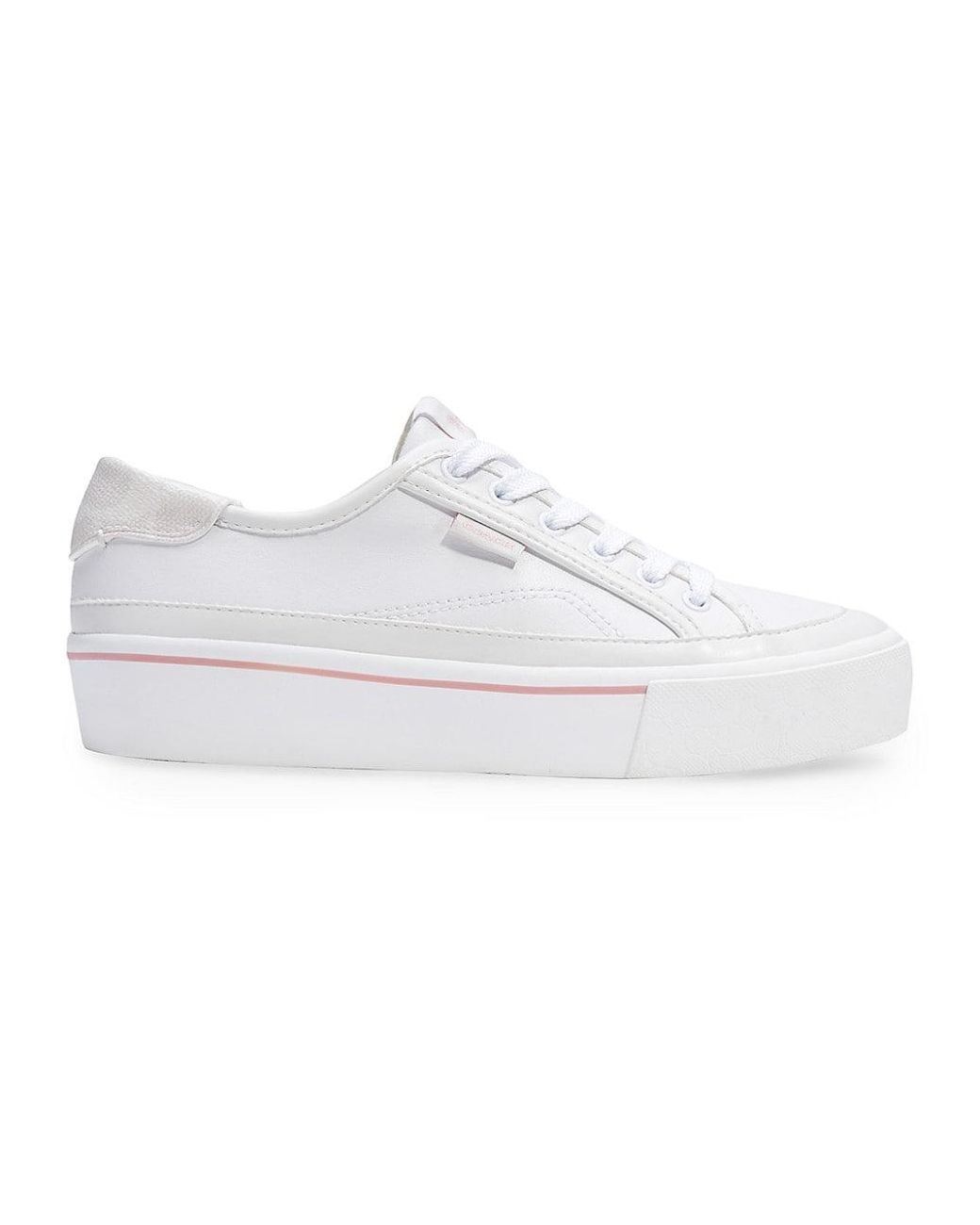COACH Citysole Platform Laceup Sneakers in White Lyst