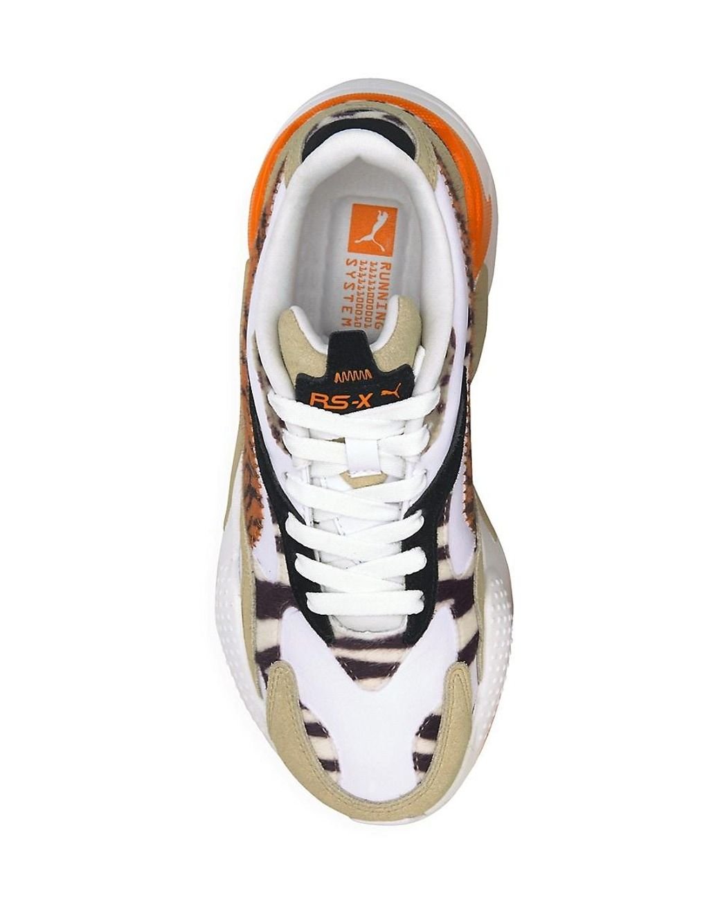 PUMA Rs-x³ Wildcats Animal-print Pony Hair & Suede Sneakers | Lyst