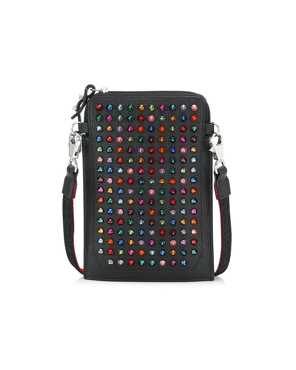 Leather crossbody bag Christian Louboutin Multicolour in Leather - 25086862