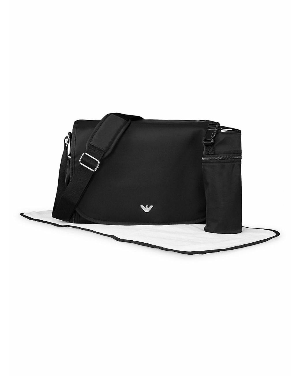 Emporio Armani 3piece Diaper Bag Set in Black Lyst