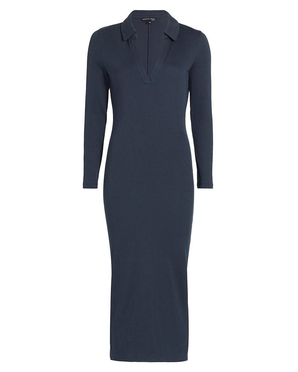 Veronica Beard Jaxley Knit Midi Dress in Blue Lyst