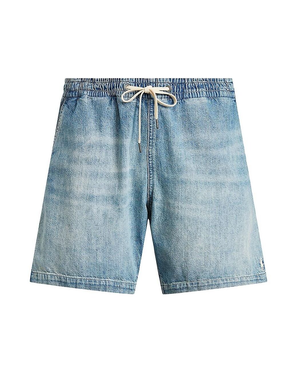 Polo Ralph Lauren Prepster Denim Drawstring Shorts in Blue for Men Lyst