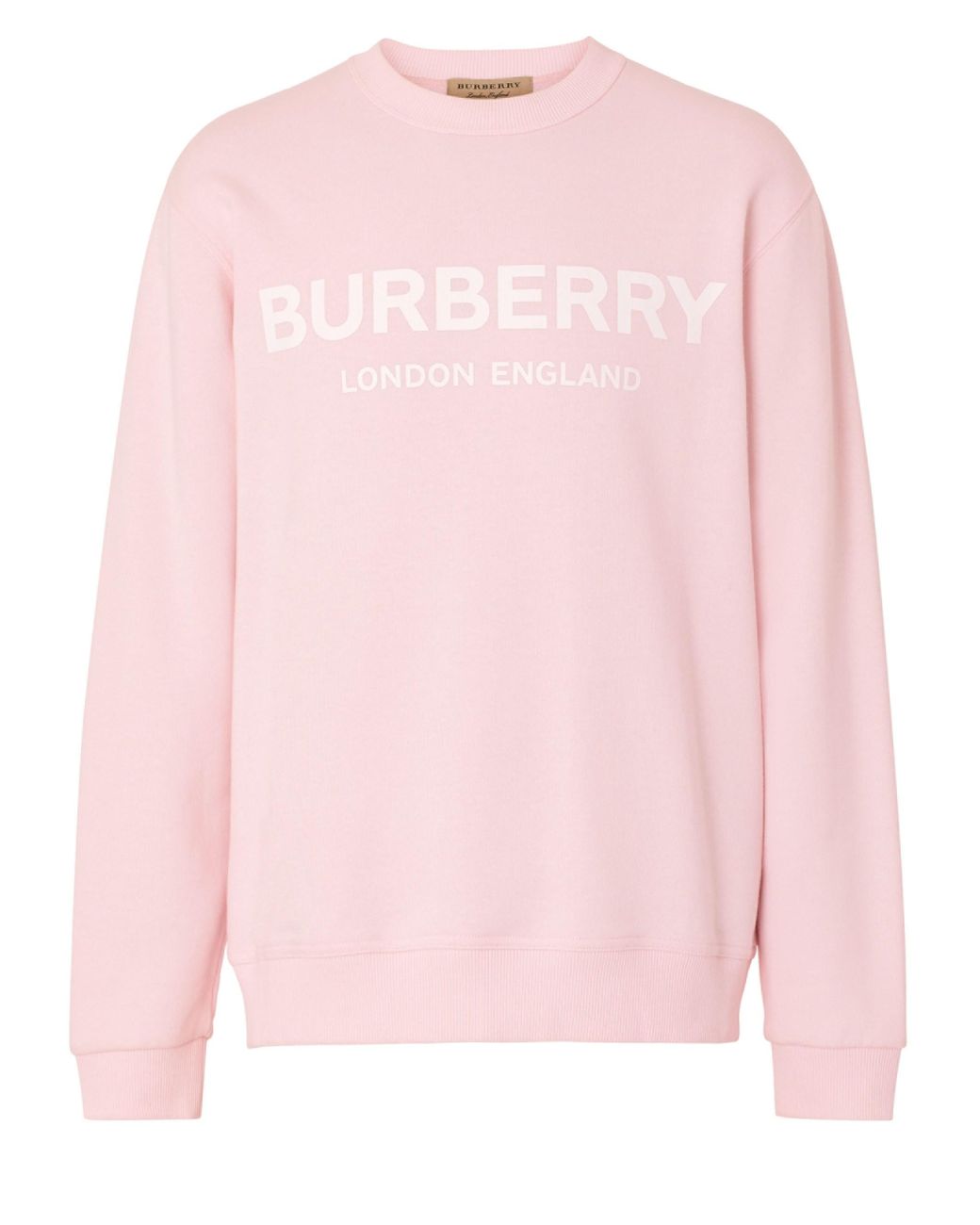 Burberry Men's Logo Crewneck Sweatshirt - Alabaster in Pink for Men | Lyst